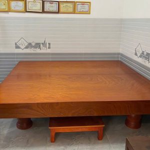 Sập chiếu gỗ hương đá hàng siêu cấp