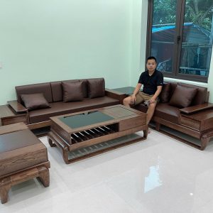 Sofa Chân Đùi Gà Gỗ Sồi